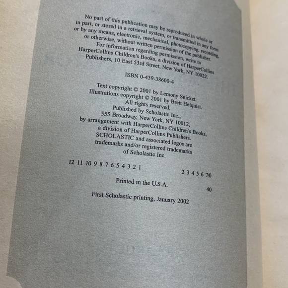 Lemony Snicket A Series of Unfortunate Events Series paperback books READ - Picture 10 of 12